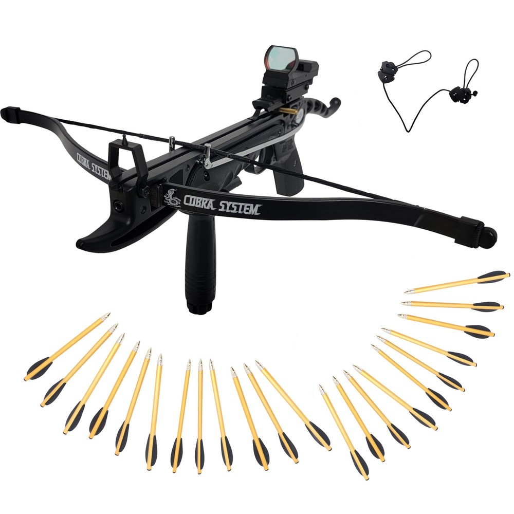 Southland Archery Supply Prophecy 80 Pound Aluminum Self-Cocking Crossbow Pac…