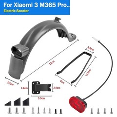 Rear Mudguard Kit For Xiaomi PRO2/MI3/1S/M365 Electric Scooter Accessories