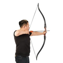 30-50lbs Archery 60″ Wooden Hunting Takedown Recurve Bow RH Adult Longbow Target