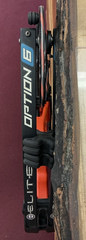 Elite Option 6 50# D/W 28″ D/L Canyon Orange Ready to Shoot Good Condition