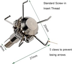 KURUGEILI 12PK 100 Grain Small Game Broadheads Judo Points & Hammer Mixed Set…