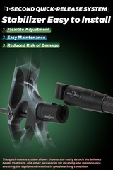 Archery Stabilizer Quick Disconnect – 0° 5° 8° 10° CNC 6061-T6 Aluminum Conne…
