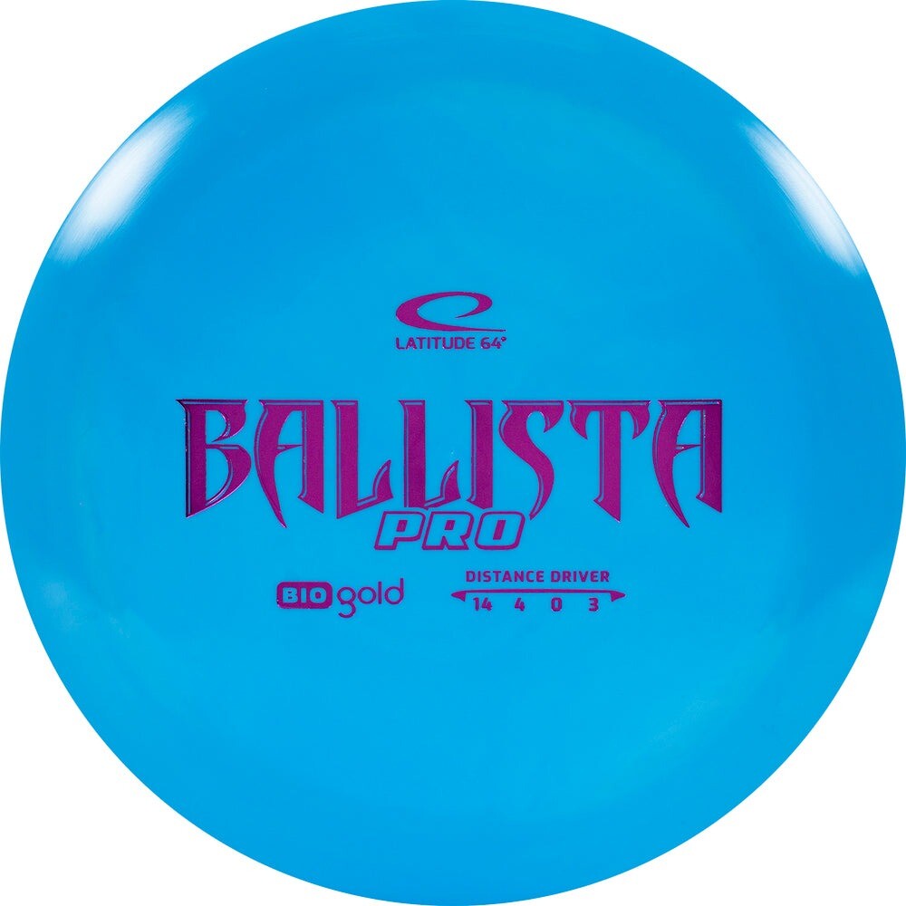 Latitude 64 Ballista – BioGold Line Plastic – 14 Speed Disc Golf Distance Driver