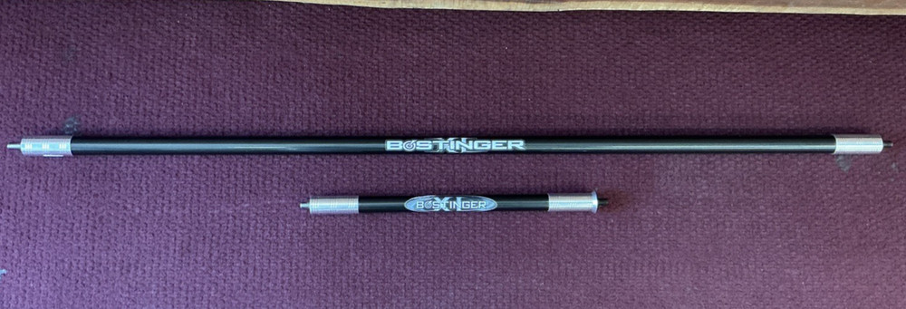 Bee Stinger XL 36″ & 12″ Competition Stabilizer NO WEIGHTS Good Condition
