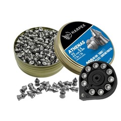 Harpex Athenas .22 ( 5.5mm) Cal Airgun Pellets 17.9gr Pointed High Accuracy