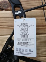 PSE Stinger ATK RH Compound bow
