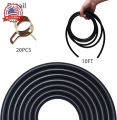 10 Feet 3/16″ ID Fuel Line for Small Engines ATV Mini Bike Mowing Machine
