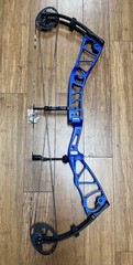 Elite Echelon 37 RH 50-60# 29.5” Mod Target Blue V Grip 75-90% Let Off