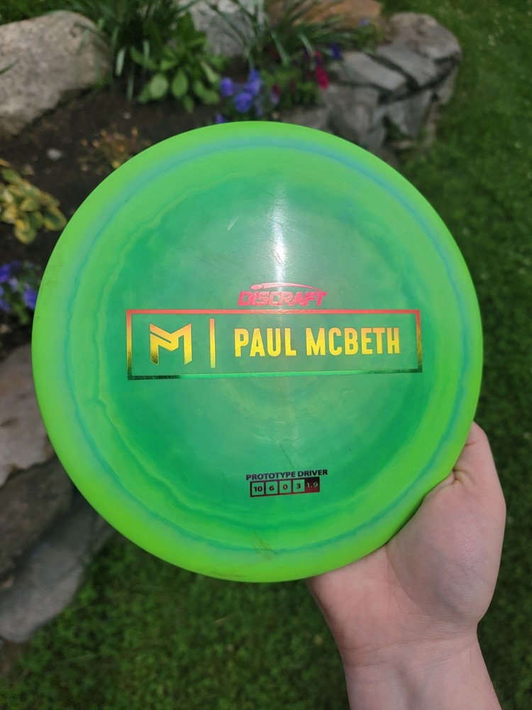 Discraft Paul McBeth Prototype Esp Anax 175g