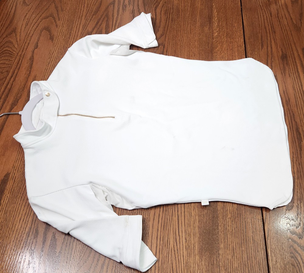 A TISS B- New, Amazon short sleeve shirt, white, XL Extra Large, MSRP $199