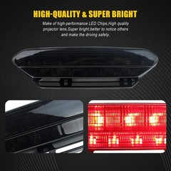 YFZ450 LED Tail Light Brake Rear Light for ATV 2006-2009 Yamaha yfz 450(Smoke…