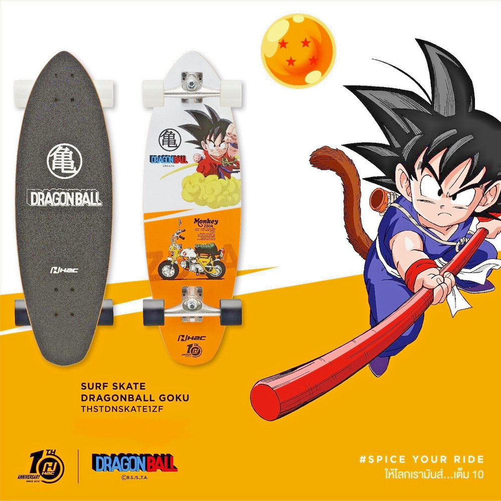 Honda Monkey 125 Z125 Surf Skateboard 32″ Z50A x Dragonball GOKU Limited NEW