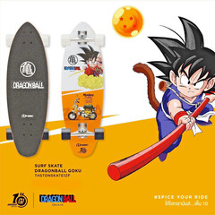 Honda Monkey 125 Z125 Surf Skateboard 32″ Z50A x Dragonball GOKU Limited NEW
