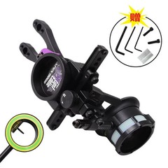 Archery Compound Bow Sight Eddie 1Pin Aiming Single Pin Sight Fast Fine-tune Adj