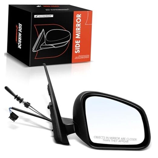 Passenger Side Manual Door Mirror – Compatible with Smart Right Passenger Side