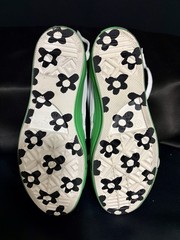 CONVERSE GOLF LE FLEUR X ONE STAR OX KELLY GREEN LEATHER SNEAKERS 10M 12W