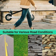 8.5″ Tire & Tube, 50/75-6.1 Scooter Replacement Tire for Gotrax Gxl V2/ Xiaomi M