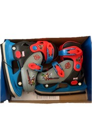 Marvel Super Hero Adventures Adjustable Unisex Kids Ice Skates Fits Sz 8-11year