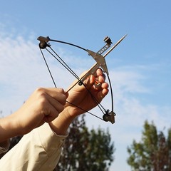 Mini Compound Bow Metal Material Compound Bow Decoration Palm Bow Toy