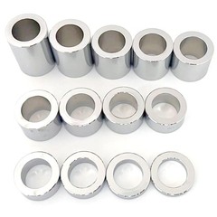 13 PCS CNC Billet Wheel Axle Spacer Kit I.D. 1.0» – O.D. 1-1/2″ for Harley C…