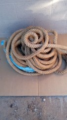 1 1/4″ Natural Manila Rope.