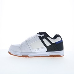DC Stag DC01813100-WBBLGM Mens White Leather Skate Inspired Sneakers Shoes