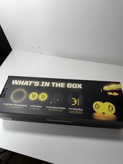 SpikeBrite LED Rim Attachments & Balls Kit with Charging Cables and Carrying Bag