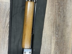 Working!! Crosman Trapmaster 1100 CO2 Powered Air Shotgun .380 Cal Wood W/shells