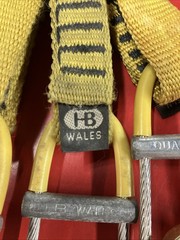 Set of 4 HB Wales Quadcam size 1/2 Climbing Cam
