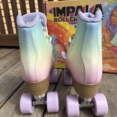 Impala Quad Roller Skates, Size – 8 – Pastel Fade -NEW IN BOX