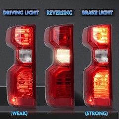 Driver Side Tail Light Assembly Compatible With Chevy Driver (LH) Side