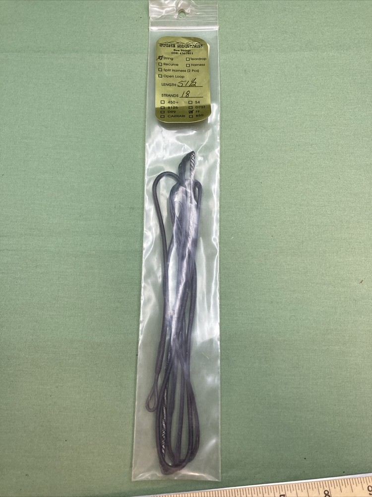 NEW STONE MOUNTAIN FF RECURVE BOWSTRING LENGTH 51 1/2″ 18 STRAND