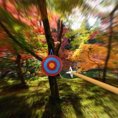 50cm Solid Straw Archery Target Hand-Made Arrows Target for Shooting Practice