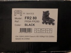 FR FR2 Inline Skate Boots. Liners And Mounting Screws Included. Size 43EU