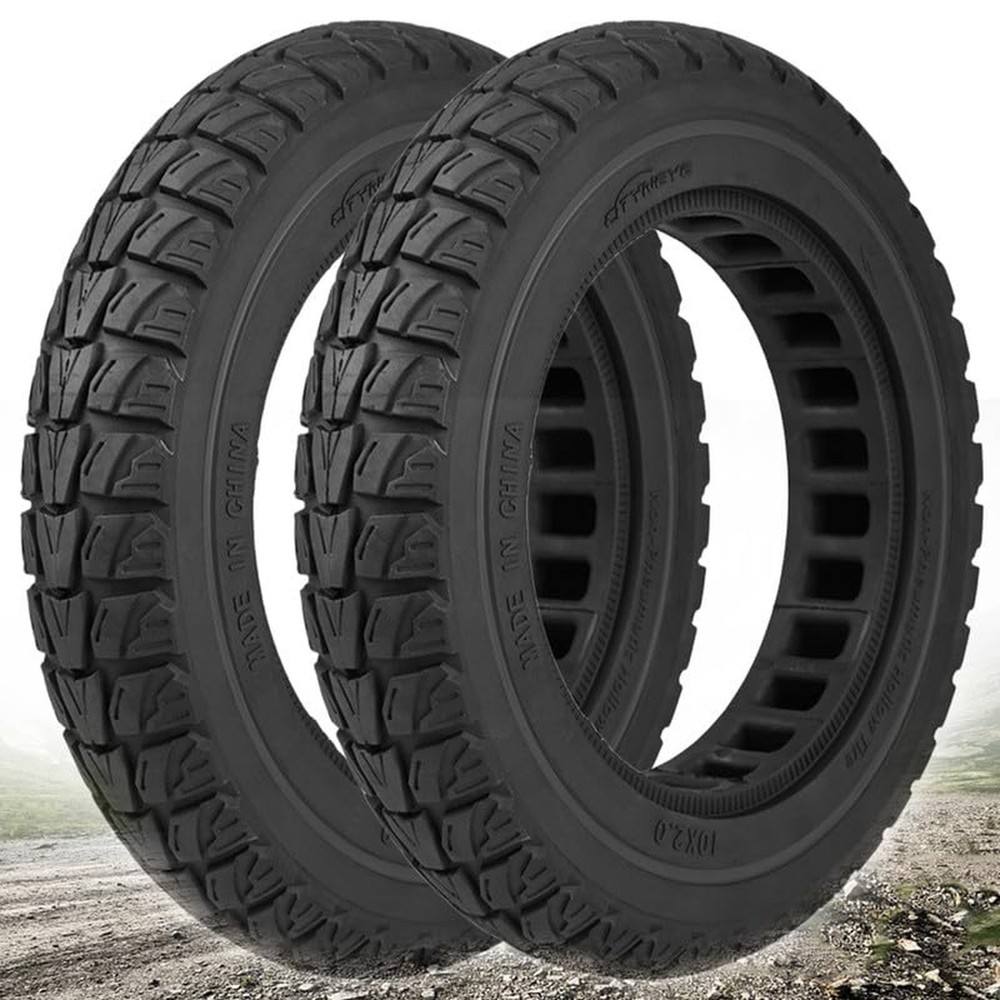 10X2.0 Solid Tire, Off Road, Replacement for 10×2-6.1 10×2/54-152 Scooter Tir…