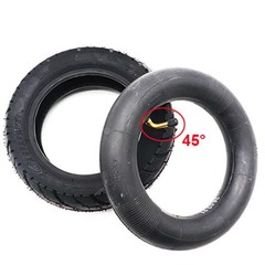 TUOVT 80/65-6 Tire &10×2.5 Tube fit 255×80 & 10×3 Bent Valve Stem Apollo Scooter