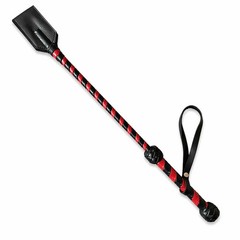 Leather Riding Crop 19.7″ (50 cm) Genuine Leather Braided Handle