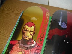 3 Primitive Möebius Skateboard Deck all NEW SEALED! Punisher Spider-Man Iron Man