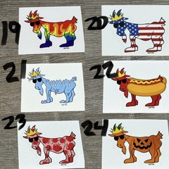 GOAT USA Stickers/ Decals- JUST ADDED! PICK YOUR OWN STICKERS!
