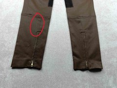 Gucci Brown Cotton Blend Gabardine Breeches