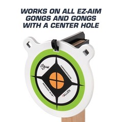 Black Powder Coated Steel Gong Hanging Hook for 2×4 Lumber Targets