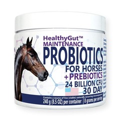 Equa Holistics HealthyGut™ Probiotics for Horses Maintenance 30 Days, Horse