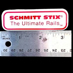 Vintage 1980’s Schmitt Stix Skateboards The Ultimate Rails Sticker