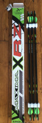 Carbon Express Maxima XRZ 250 6PK Arrows, 250-400 Spine 51080 Inserts Included