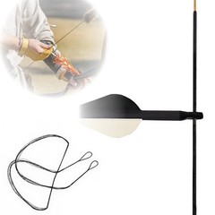 57″ 12 Strands Bow String Replacement for Recurve Long Bow Hunting Strings
