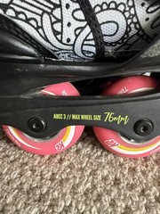 K2 Marlee Splash Inline Skates – Kids’ Adjustable Sizes 1-5