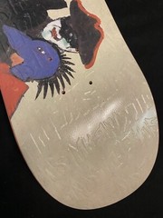 SUPER RARE F****** Awesome Embossed Devil FA Skateboard Deck 2016 Jason Dill