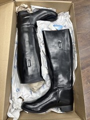 Ovation Ladies Dress Boot Size 8 1/2 Women’s Black Leather “Finalists”