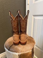 Tony Lama full quill ostrich boots 10D