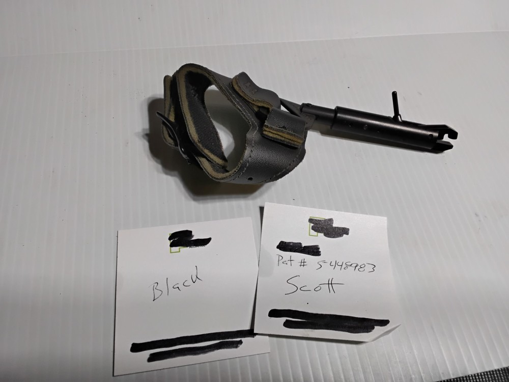 Scott Archery Compound Bow Release #5448983 Black Leather.